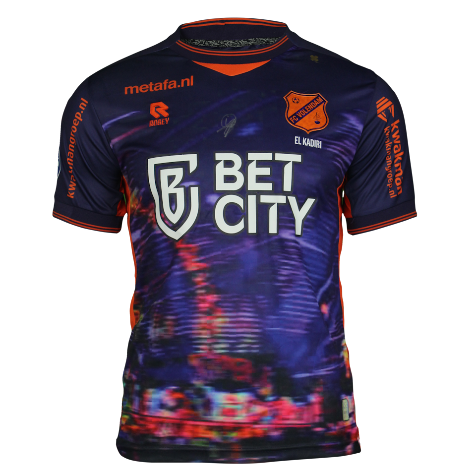FC Volendam 팀의 Ibrahim El Kadiri 셔츠