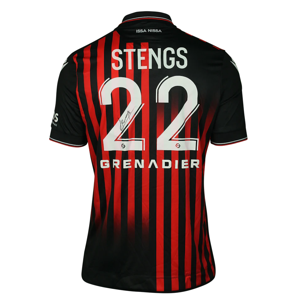 Shirt van Calvin Stengs OGC Nice