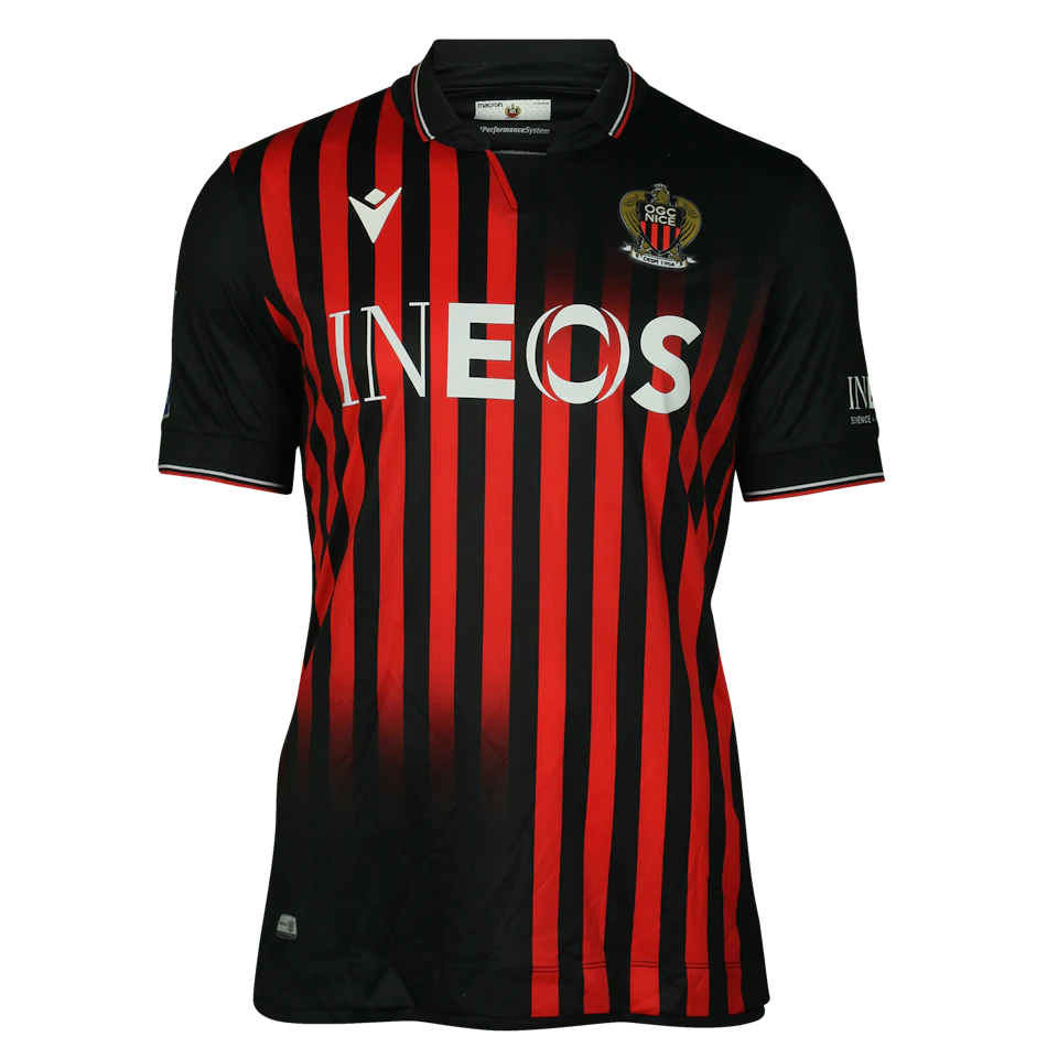 Shirt van Calvin Stengs OGC Nice