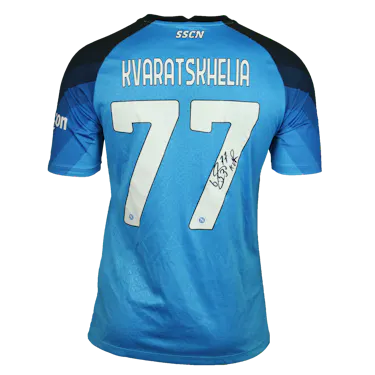 Khvicha Kvaratskhelia SSC Napoli jersey