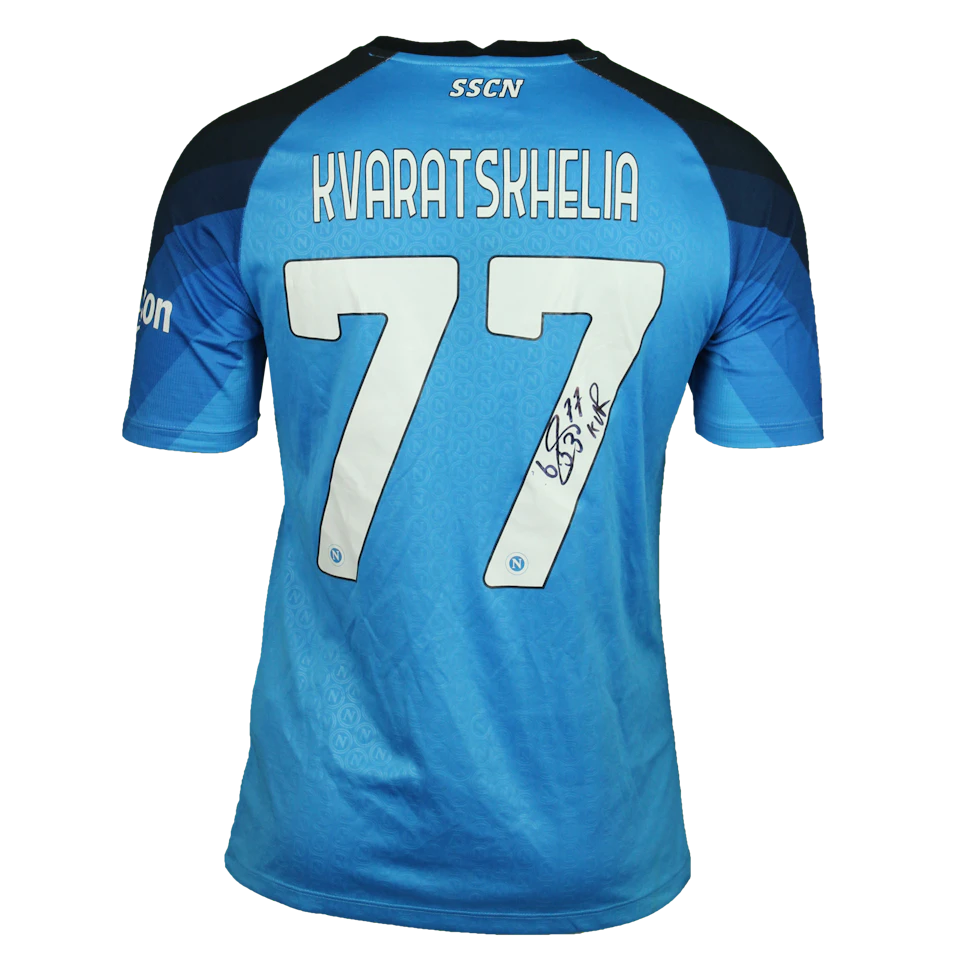 Khvicha Kvaratskhelia SSC Napoli jersey