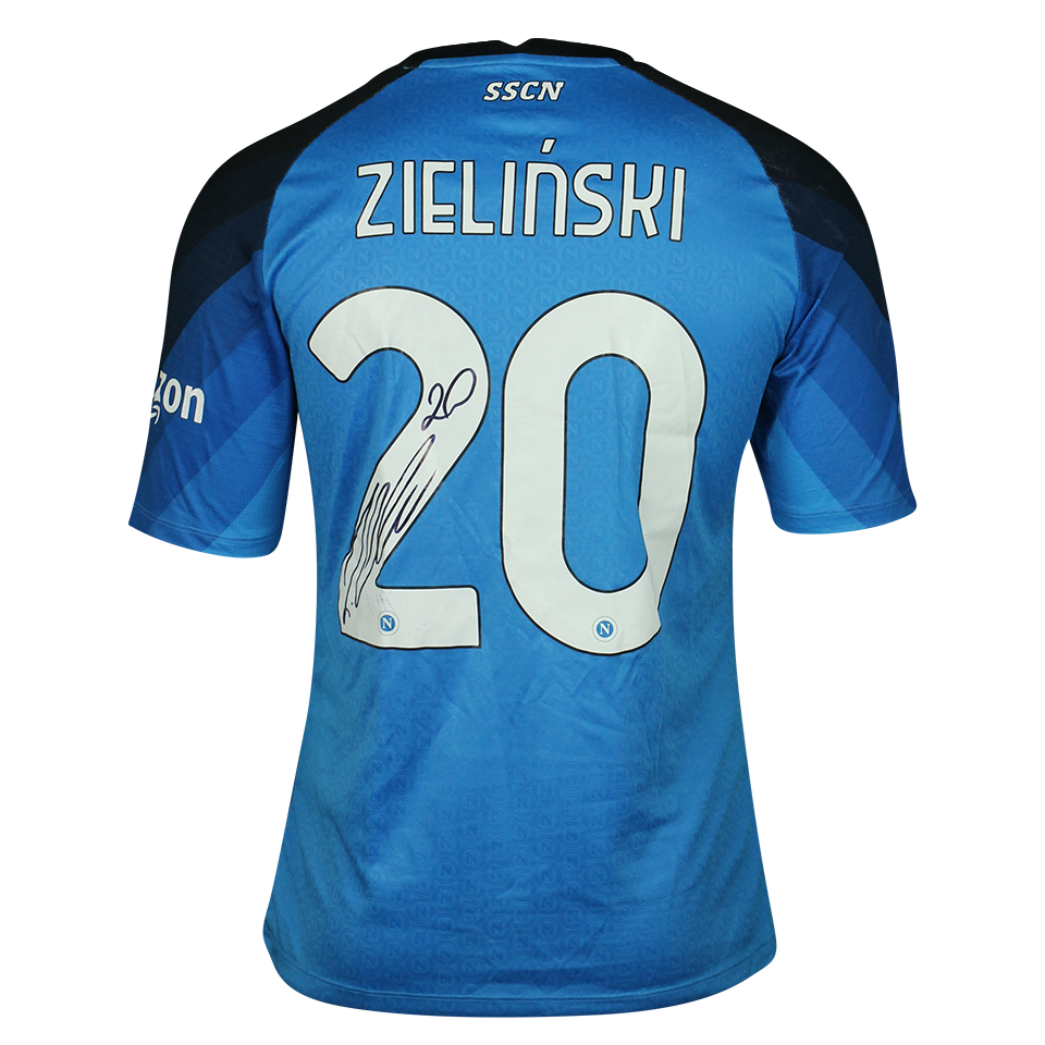 Camisa de Piotr Zieliński Napoli