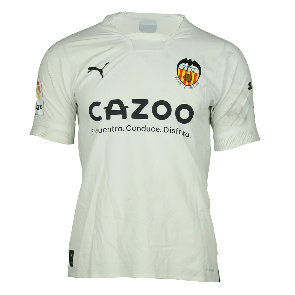 Samu Castillejo Valencia CF shirt
