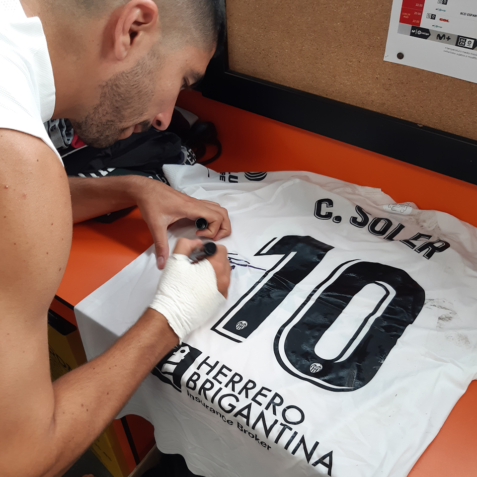 Maillot de Carlos Soler (Valencia CF)