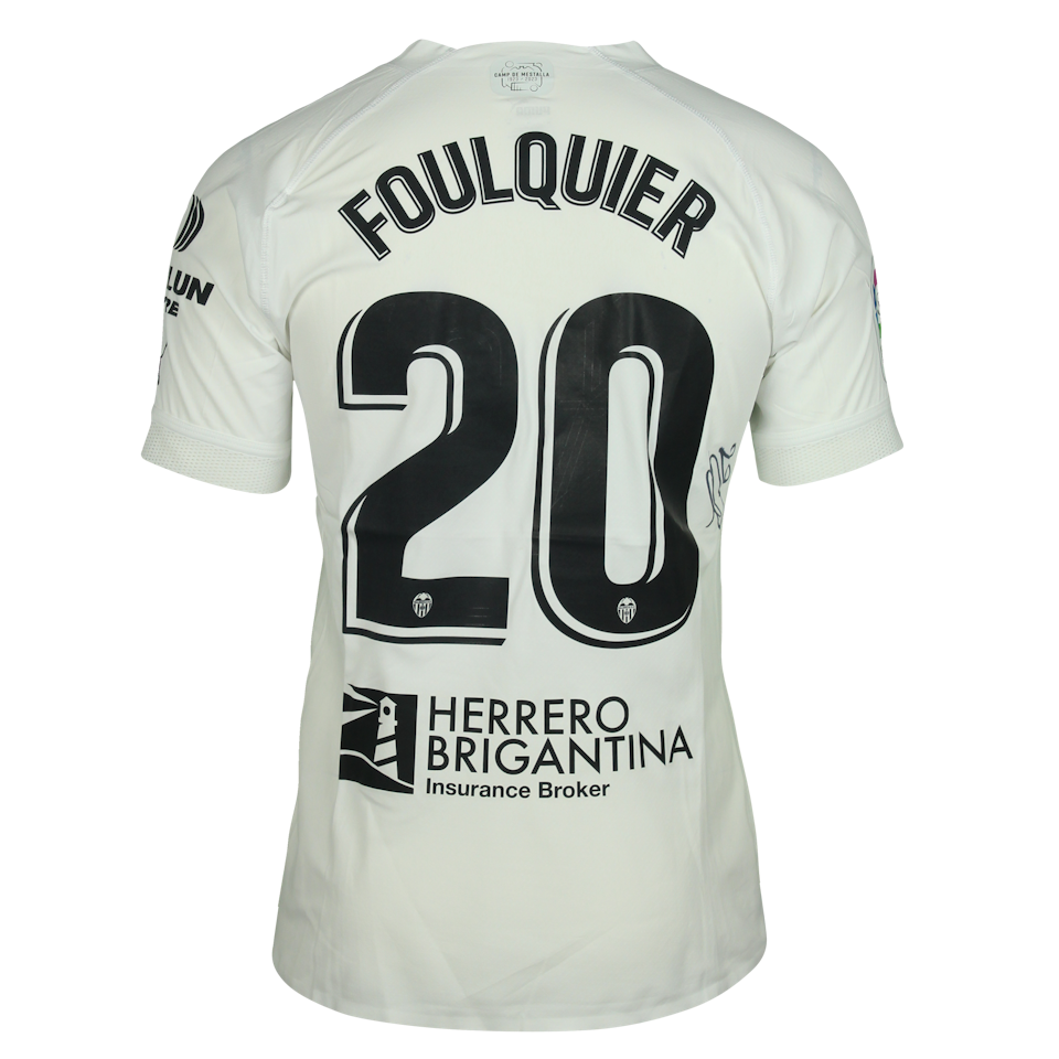 Maglia di Dimitri Foulquier (Valencia CF)