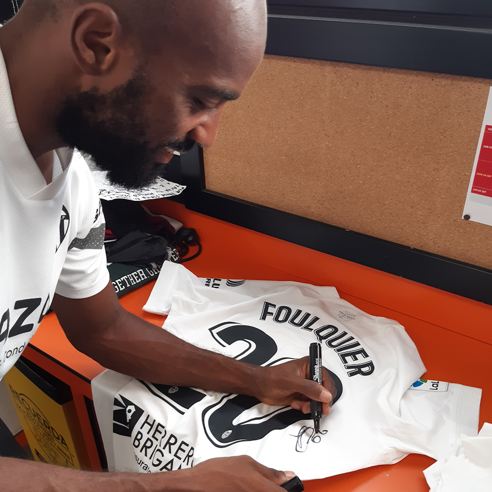 Maglia di Dimitri Foulquier (Valencia CF)