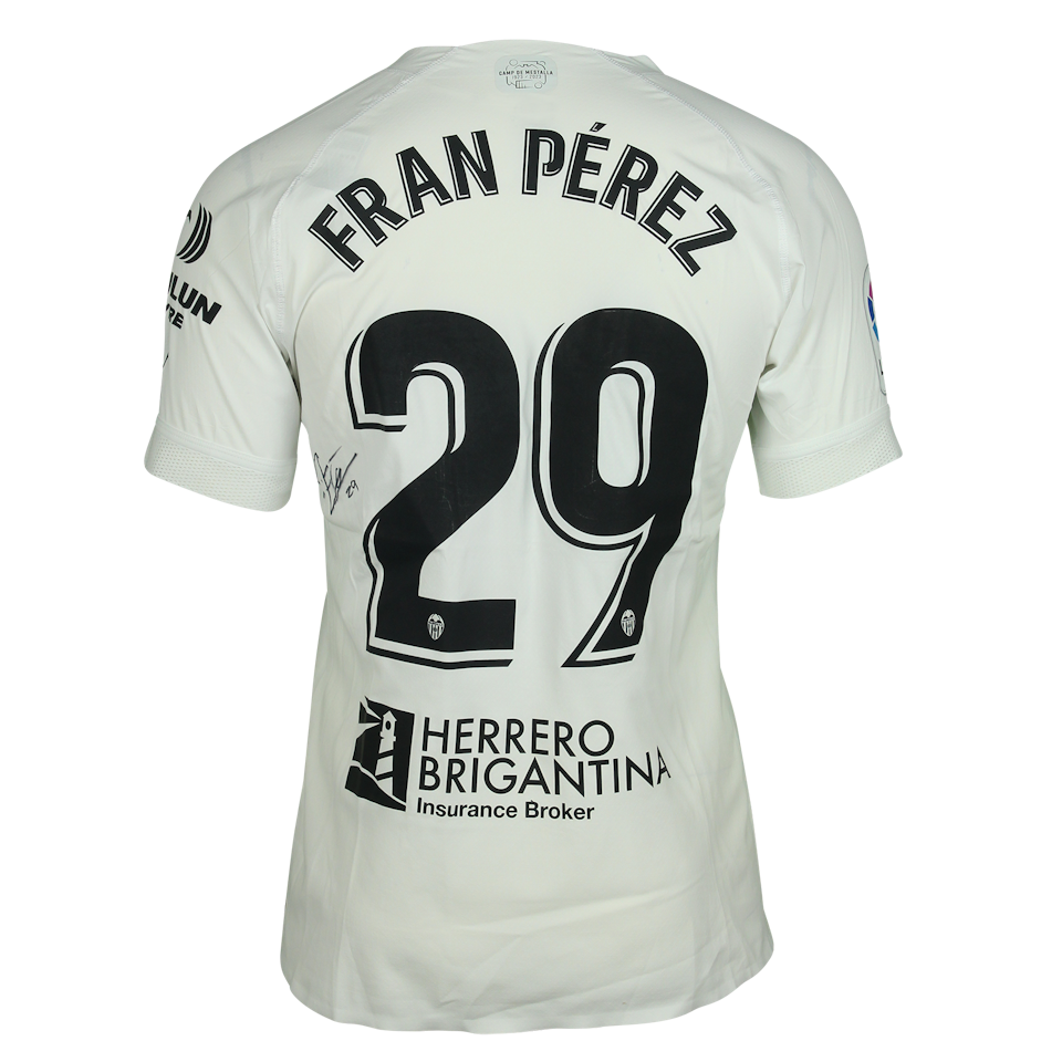 Perez Martinez Valencia CF shirt
