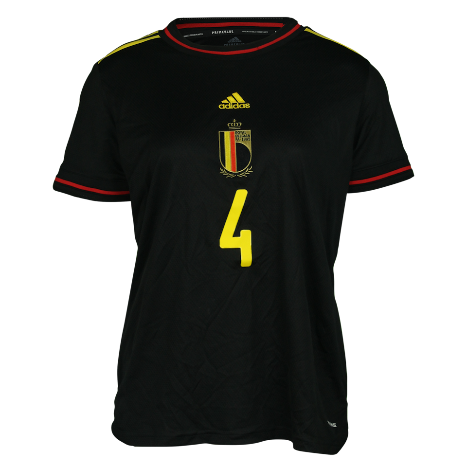 Shirt van Amber Tysiak Belgian Red Flames