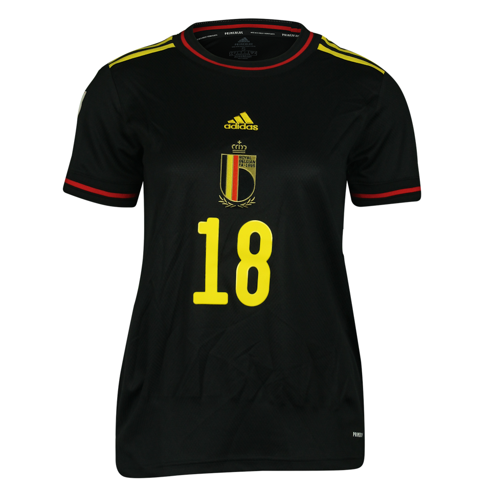 Jill Janssens Belgian Red Flames shirt