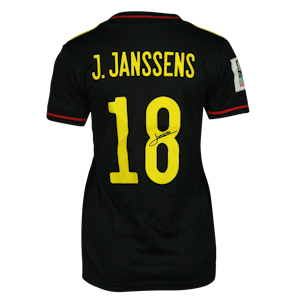 Jill Janssens Belgian Red Flames shirt