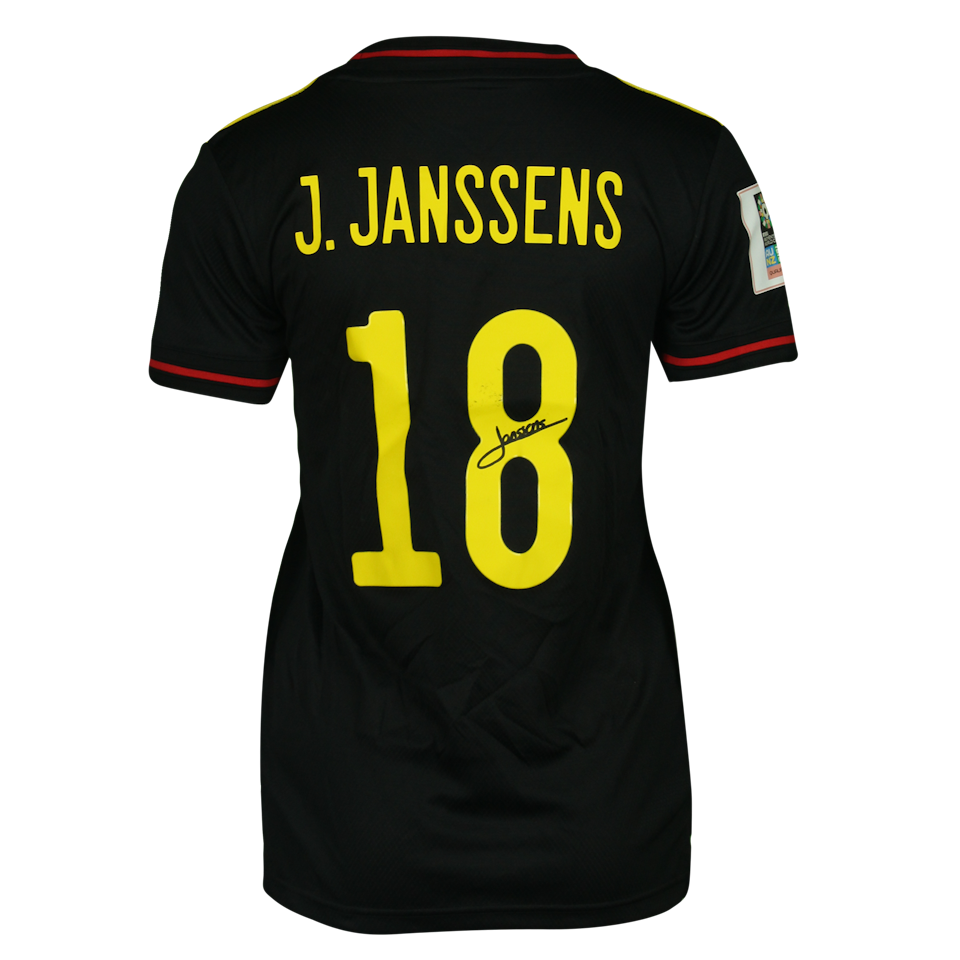 Jill Janssens Belgian Red Flames shirt
