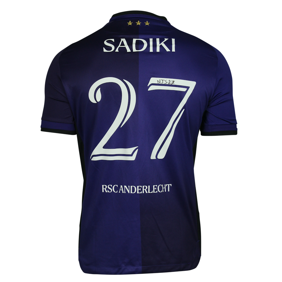 Noah Sadiki RSC Anderlecht forması