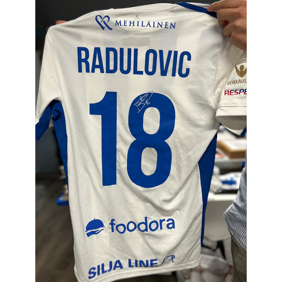 Bojan Radulovic  HJK Helsinki shirt