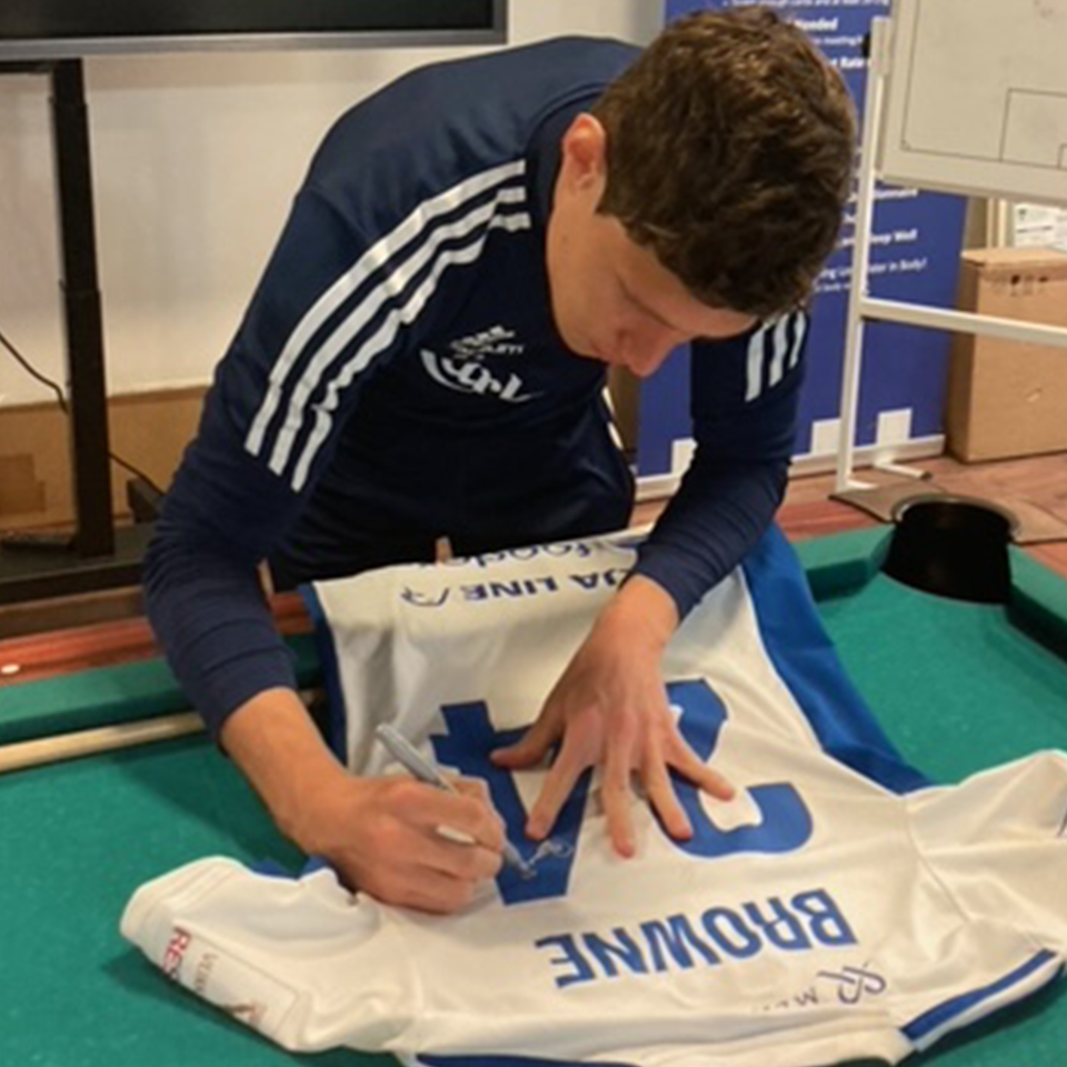 David Eric Browne HJK Helsinki jersey