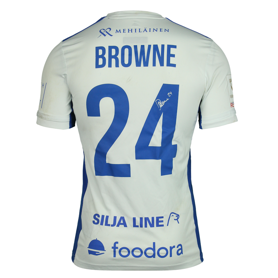David Eric Browne HJK Helsinki jersey