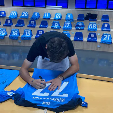 Khvicha Kvaratskhelia SSC Napoli jersey