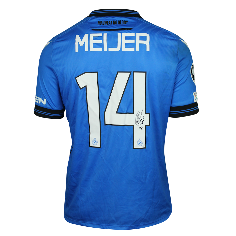 Camisola de Bjorn Meijer, Club Brugge