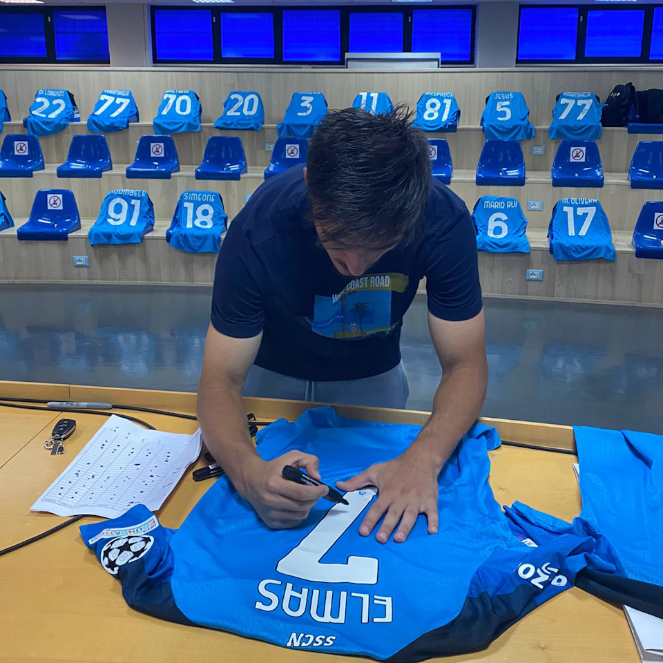 Eljif Elmas SSC Napoli shirt