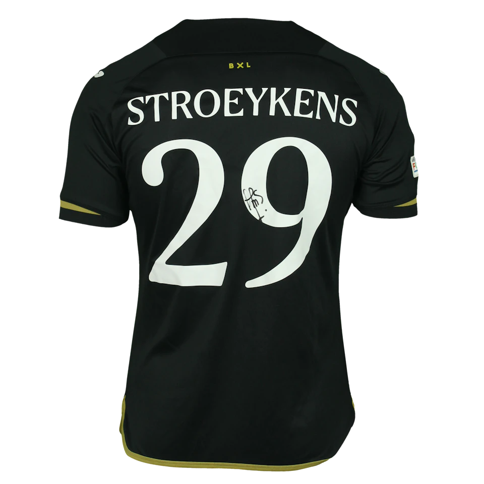 来自RSC Anderlecht的Mario Stroeykens球衣