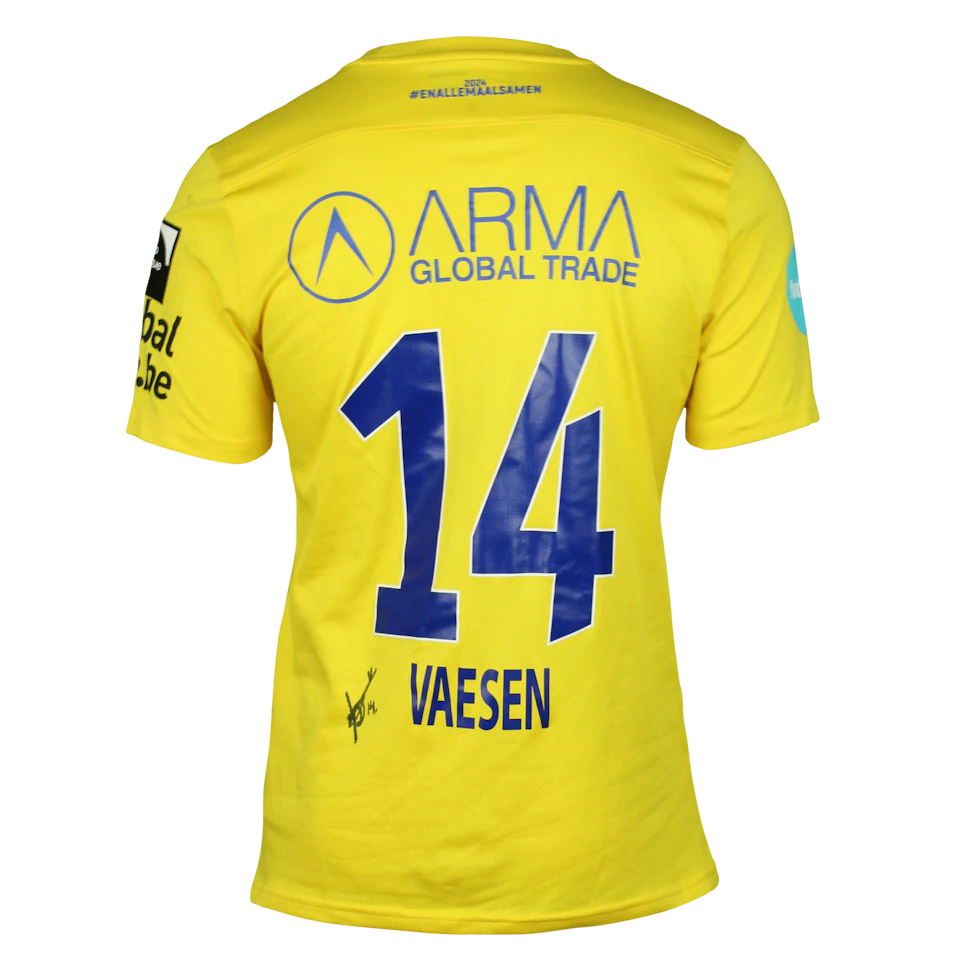 KVC Westerlo 팀의 Kyan Vaesen 셔츠