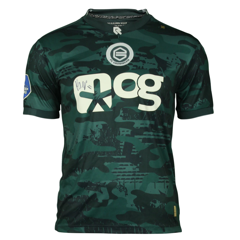 FC Groningen 팀의 Paulos Abraham 셔츠