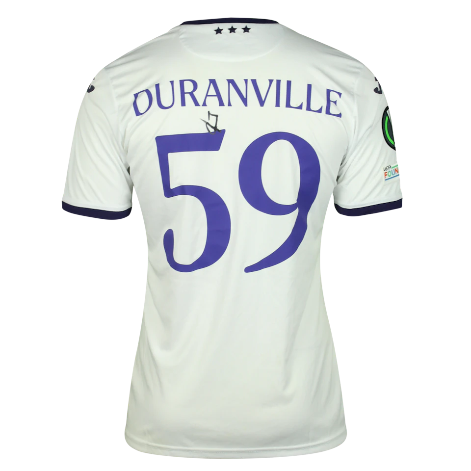 Maglia di Julien Duranville (RSC Anderlecht)