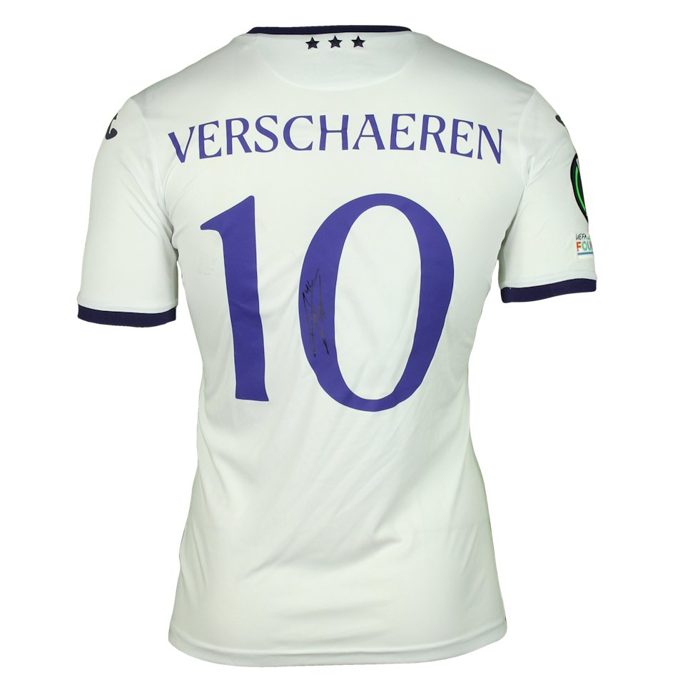 Yari Verschaeren RSC Anderlecht shirt