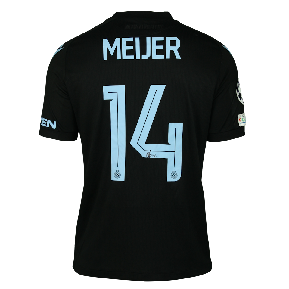 Bjorn Meijer Club Brugge jersey