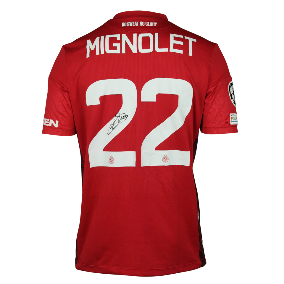 Simon Mignolet Club Brugge shirt