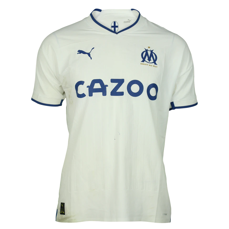 来自Olympique de Marseille的Valentin Rongier球衣