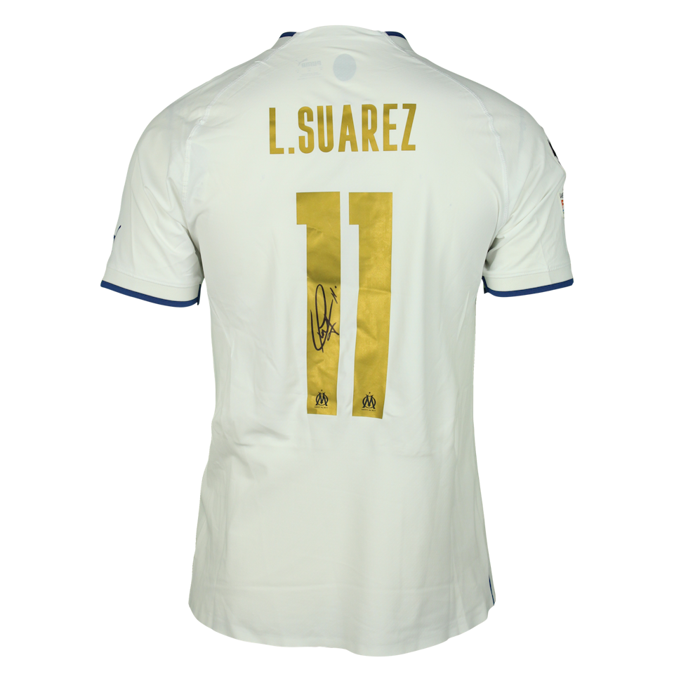 Luis Javier Suárez Charris Olympique de Marseille shirt