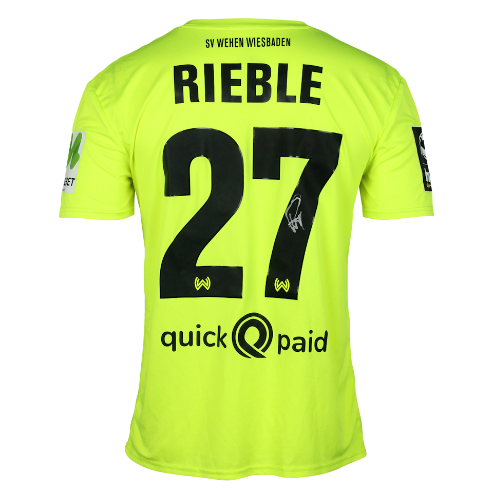 Nico Rieble Wehen Wiesbaden shirt