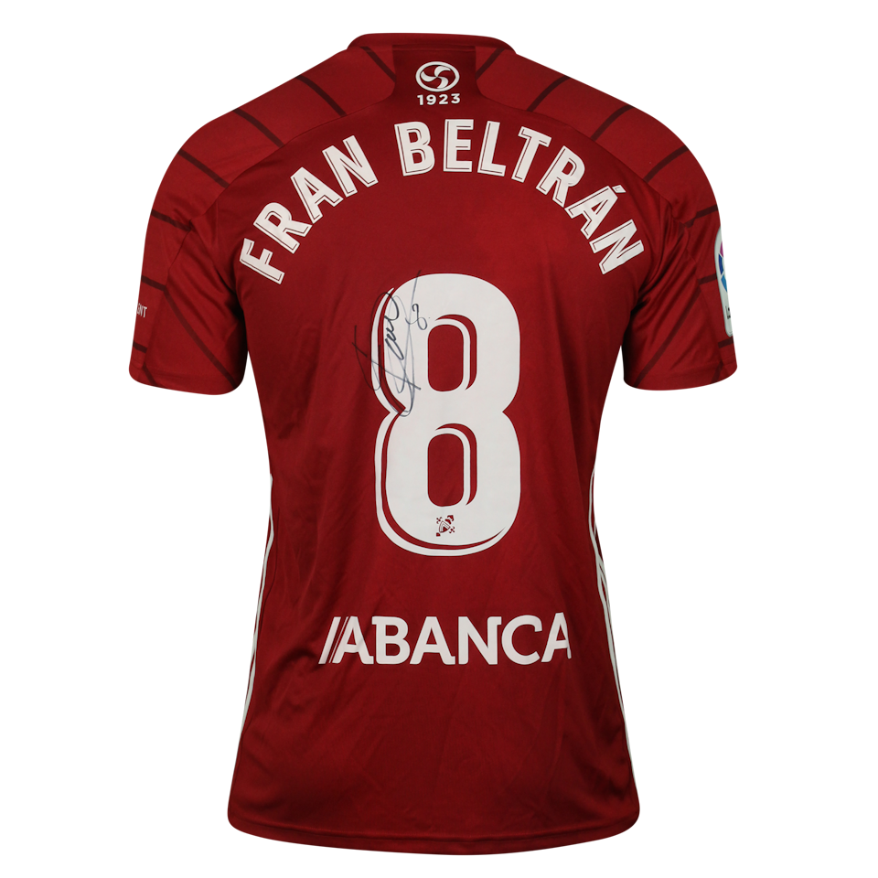 Maillot de Fran Beltrán (RC Celta)