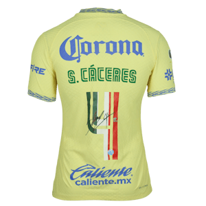 Sebastián Cáceres Club América shirt