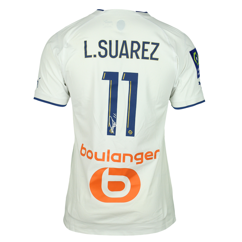 Luis Javier Suárez Charris Olympique de Marseille shirt