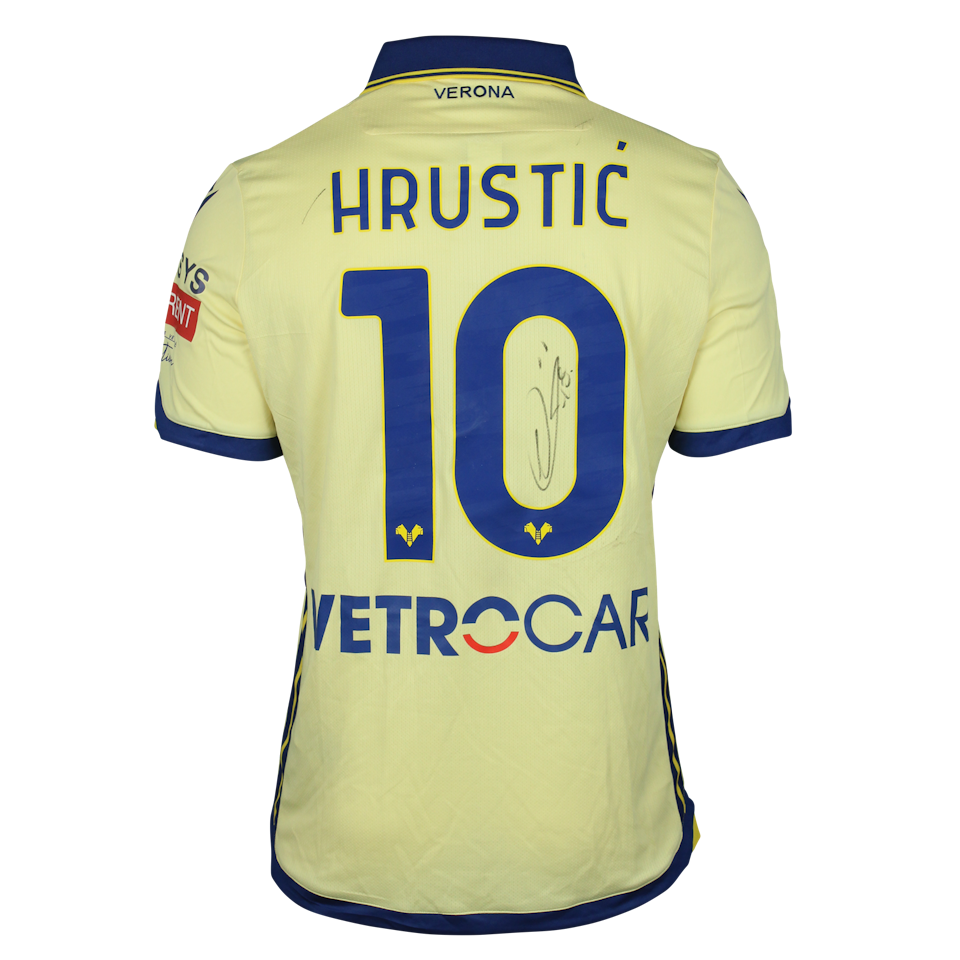 Ajdin Hrustic Hellas Verona FC shirt