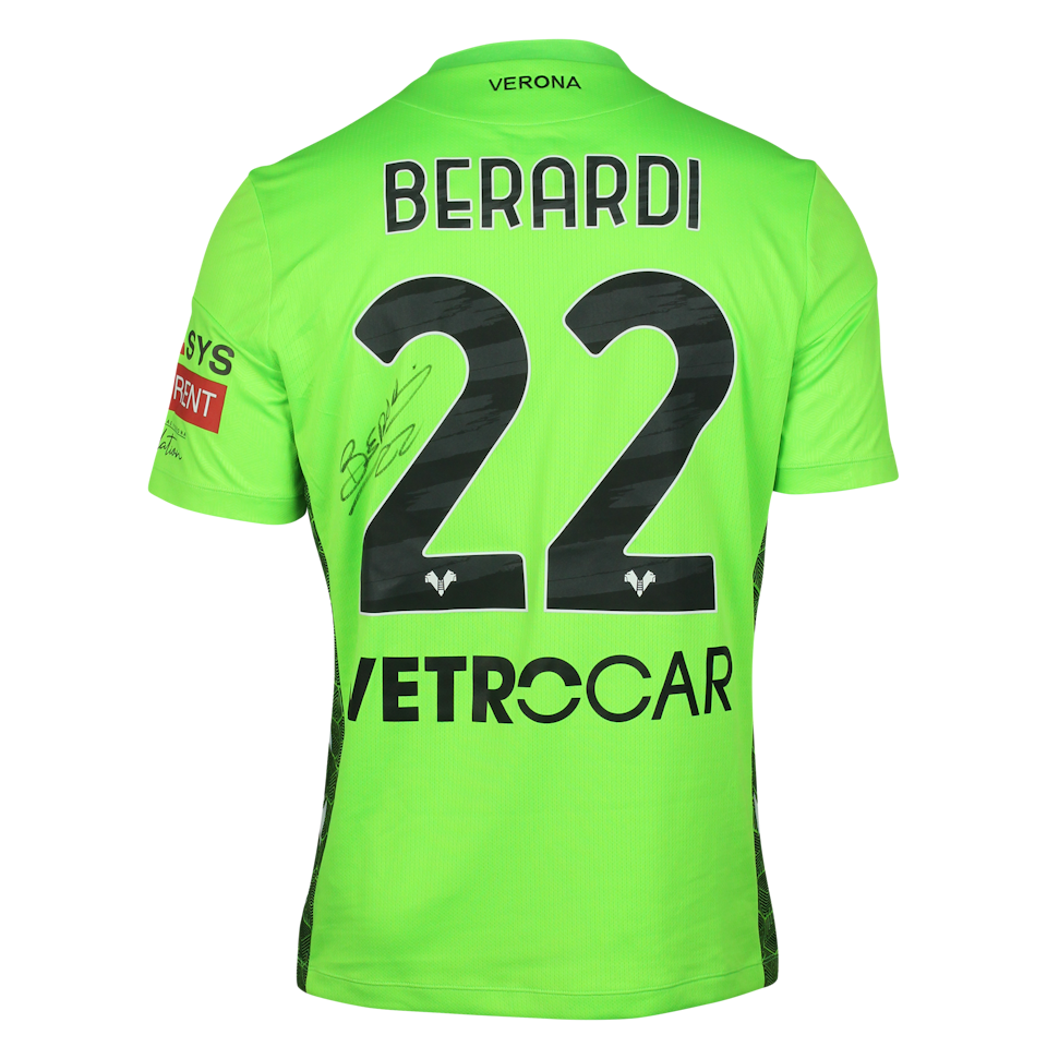 Alessandro Berardi  Hellas Verona FC jersey