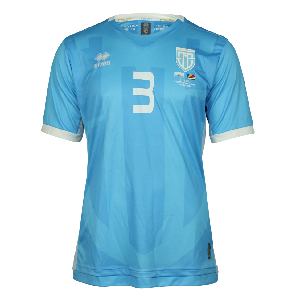 Mirko Palazzi San Marino jersey