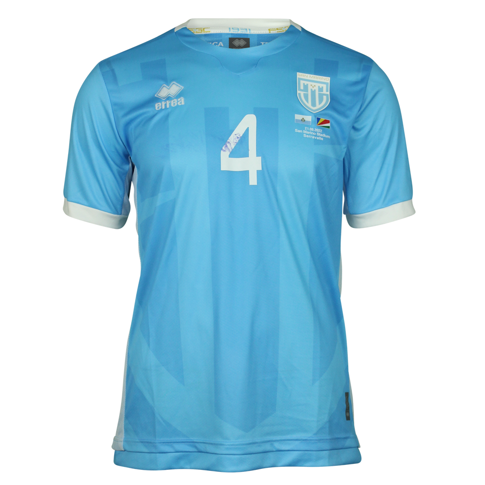 Maillot de Luca Ceccaroli (San Marino)