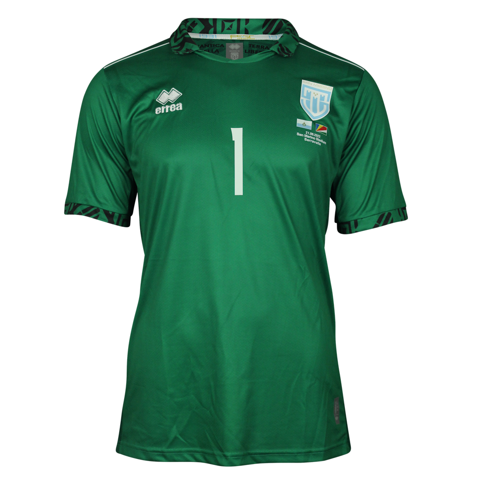 Aldo Junior Simoncini San Marino shirt