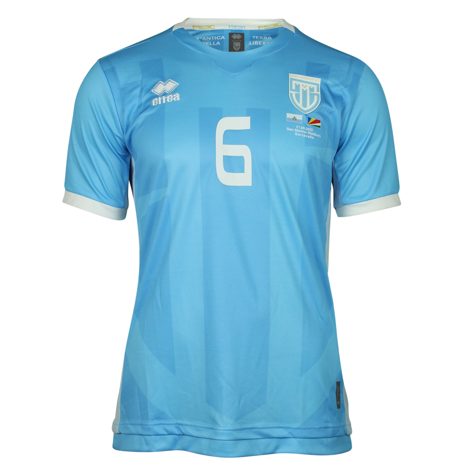 Enrico Golinucci San Marino jersey