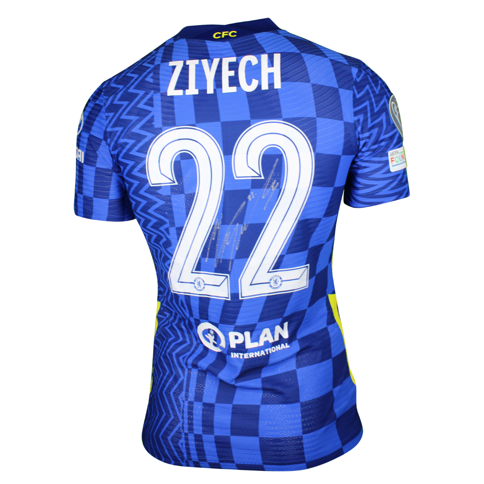 チェルシー Ziyech 22番 シャツ 水色 チェルシー Ziyech 22番 シャツ 水色