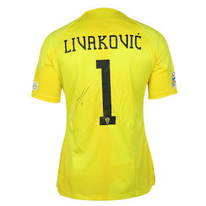 Dominik Livaković Croatia jersey