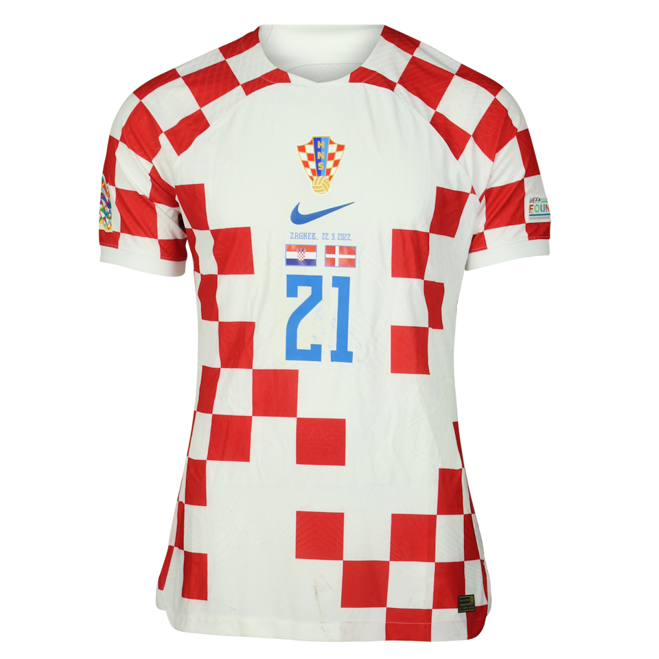 Domagoj Vida Croatia jersey