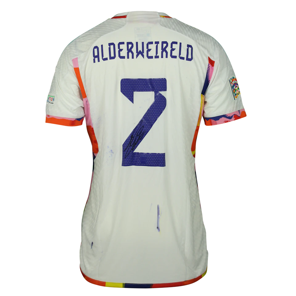 Belgium 팀의 Toby Alderweireld 셔츠
