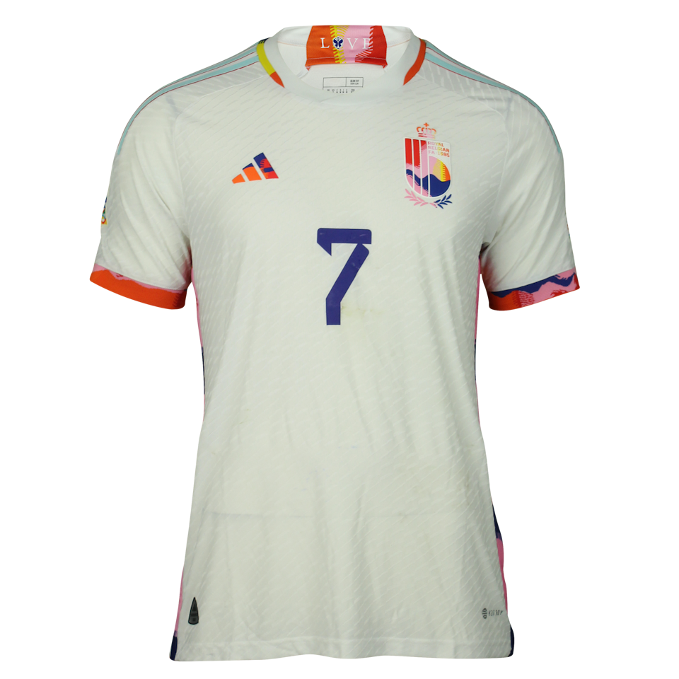 Kevin De Bruyne Belgium jersey