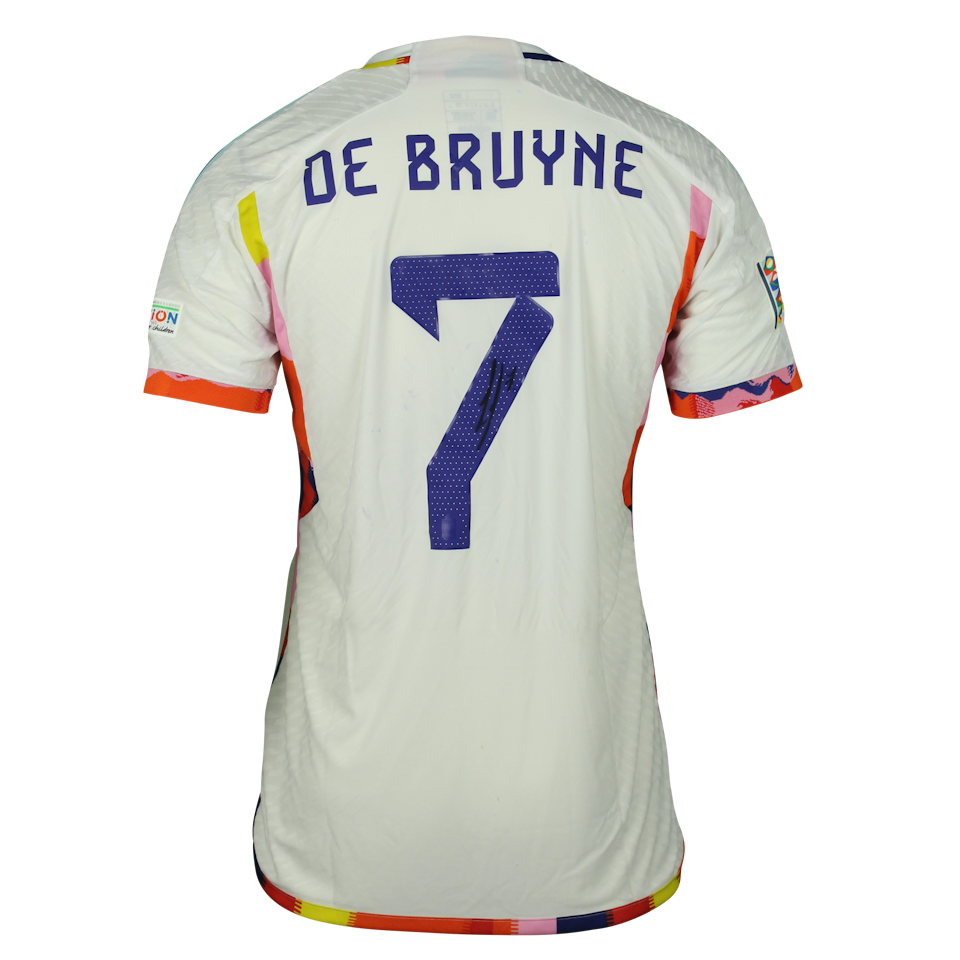 Kevin De Bruyne Belgium jersey