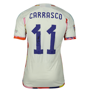 Yannick Carrasco Belgium jersey