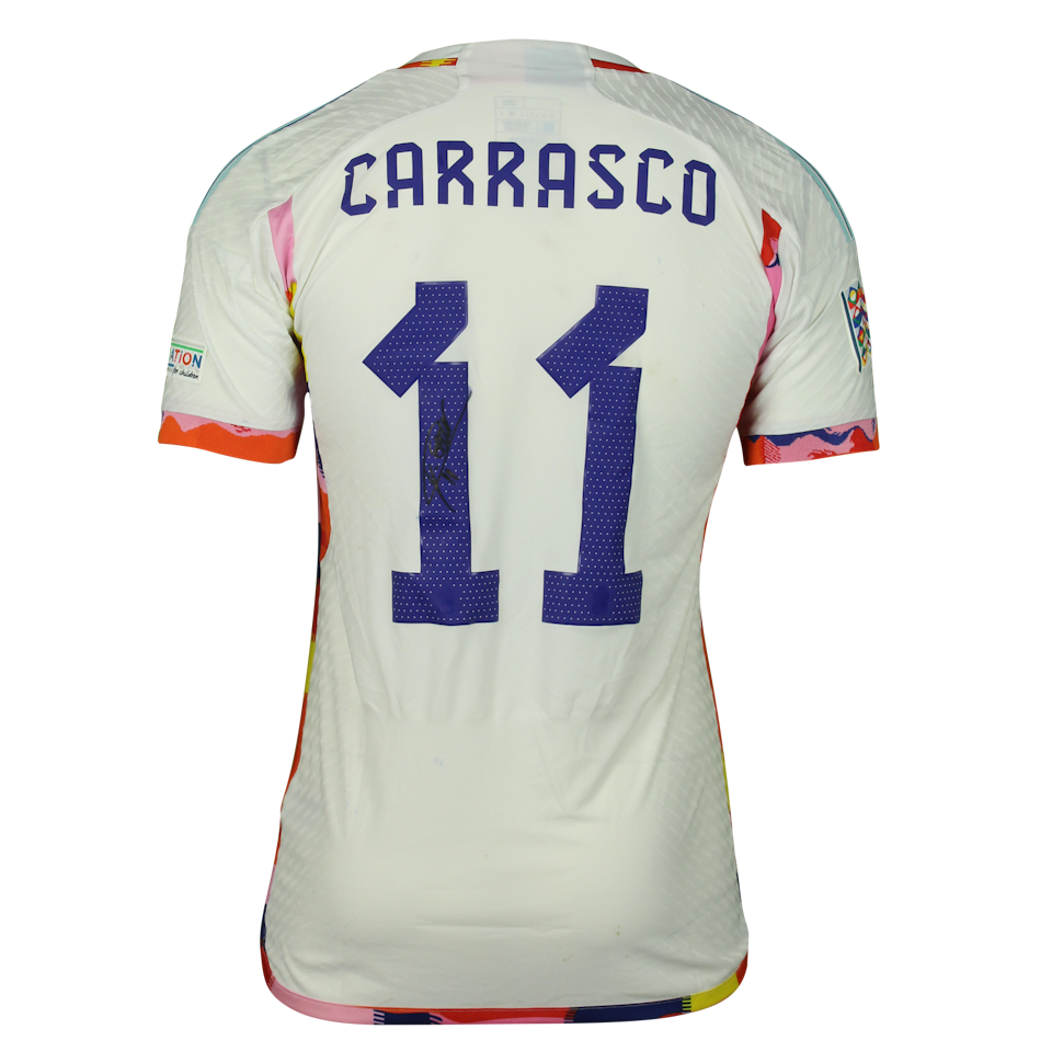 Yannick Carrasco Belgium jersey