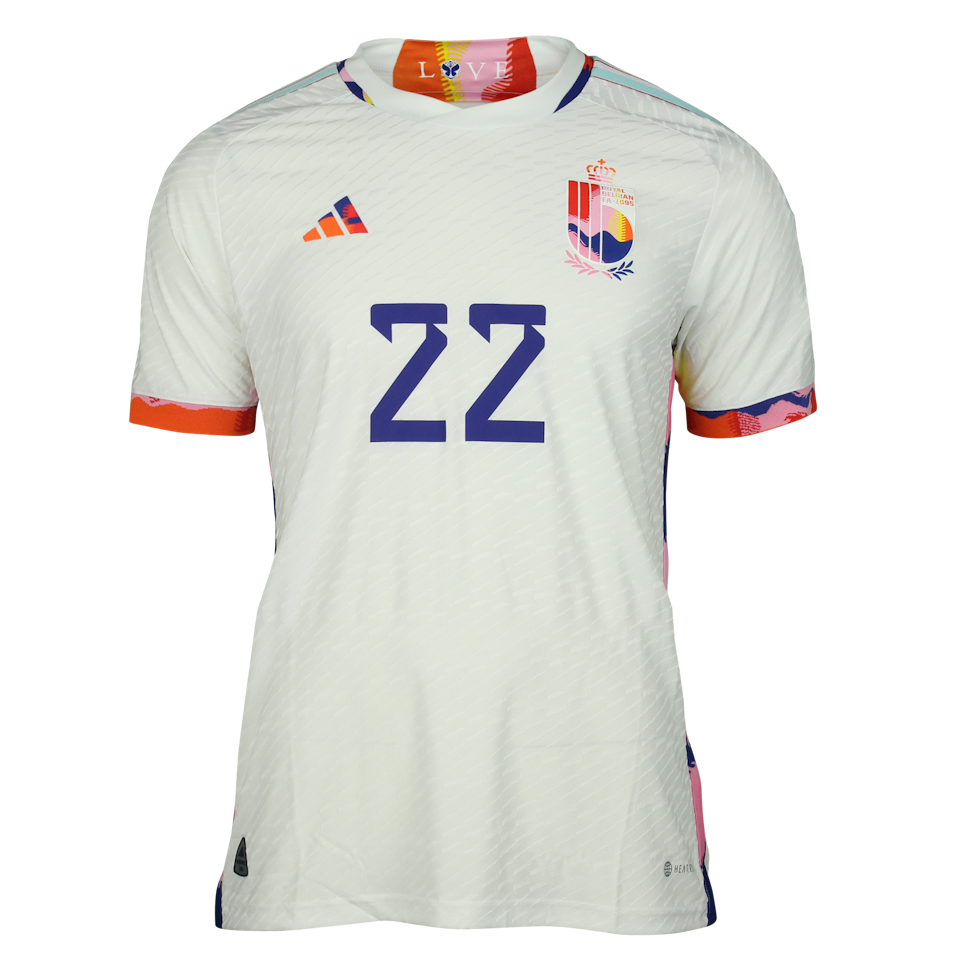Alexis Saelemaekers Belgium shirt